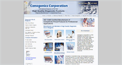 Desktop Screenshot of cenogenics.net